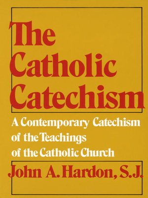 cover image of The Catholic Catechism